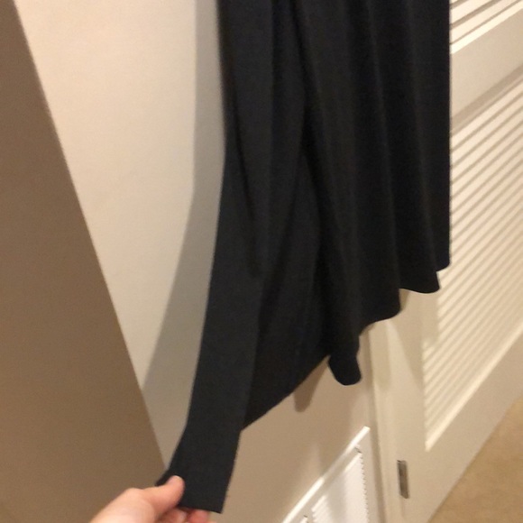 Joe B long black skirt with side slits Small - Picture 3 of 6